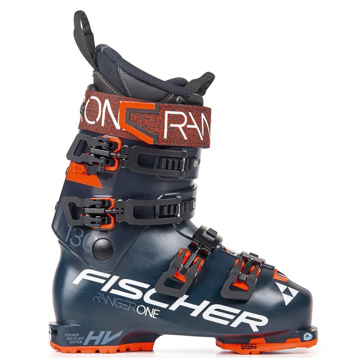 Fischer Botas de esquí Ranger One 130 Vacumm Walk Dyn Dark Blue Presentación