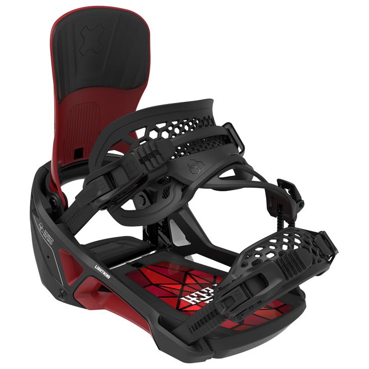 Bent Metal Lightning Supermatic Black Black Red 