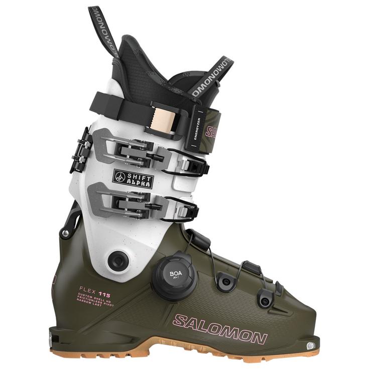 Salomon Skischuh Shift Alpha S Boa 115 W Grape Leaf Gray Aurora Fairy Tale Präsentation