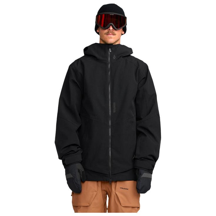 Volcom Skijassen Brighton Full Zip Jacket Black Voorstelling