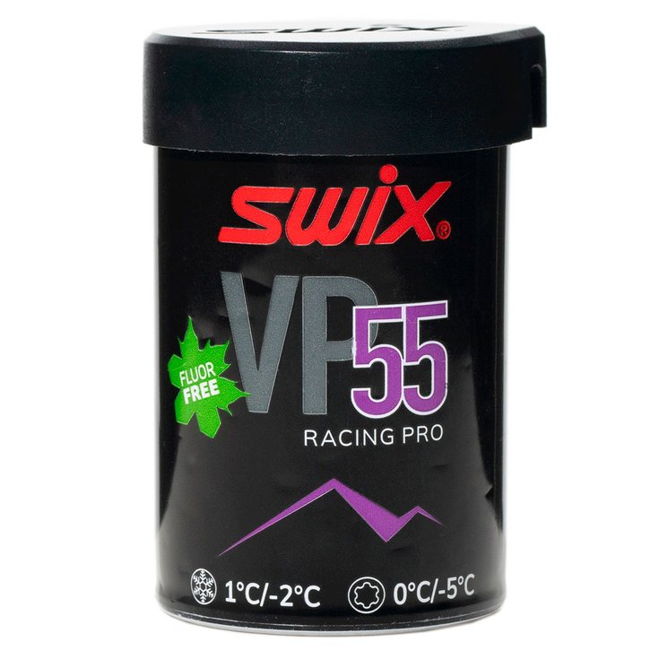 Swix Cera en bote VP55 Pro Violet -2°C/1°C 43g Presentación