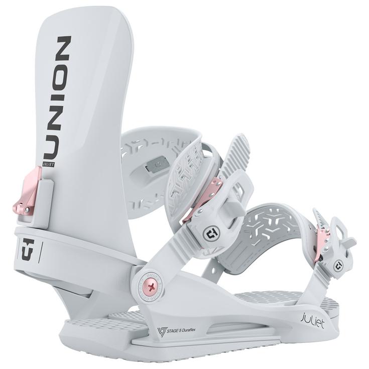 Union Attacchi Snowboard Juliet Light Grey Presentazione