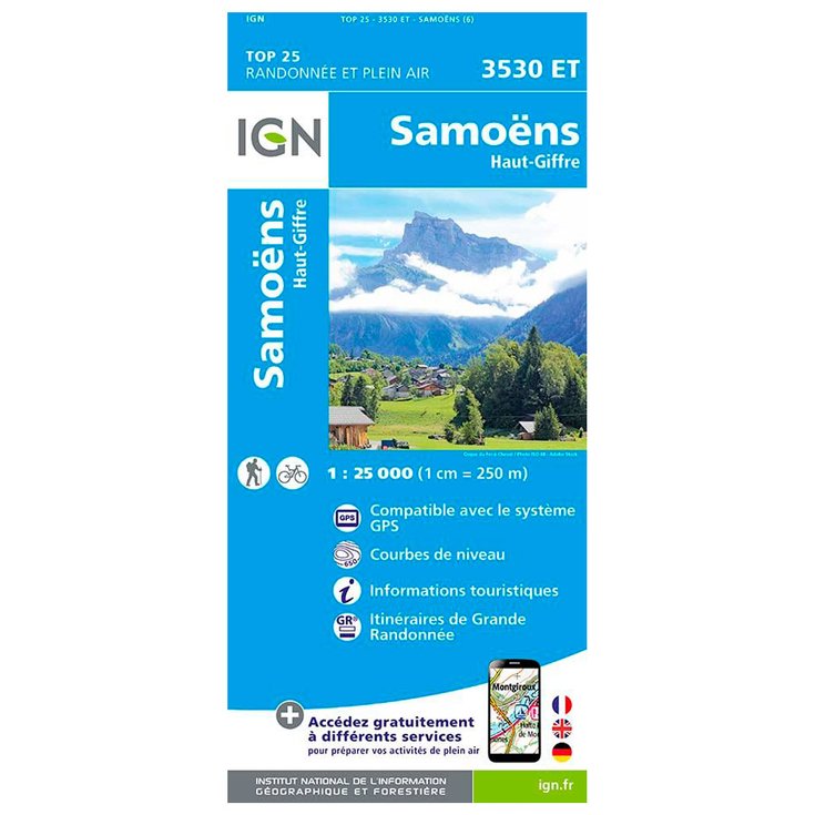 IGN 3530ET 6 Samoens Haut Giffre 