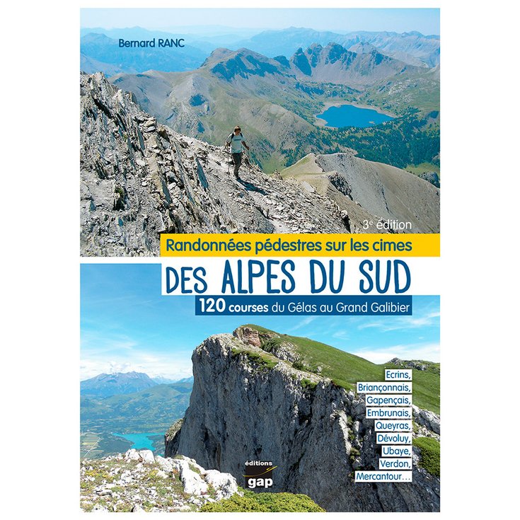 Editions Gap Gids Randonnées Pédestres Sur Les C Imes Des Alpes Du Sud Voorstelling