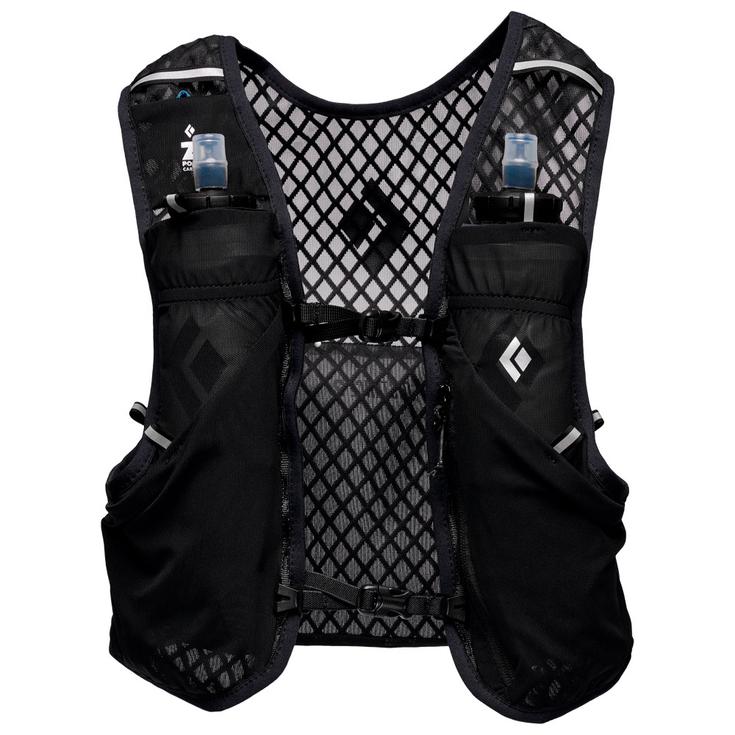 Black Diamond Gilet da trail Distance 2 Hydration Vest Black Presentazione