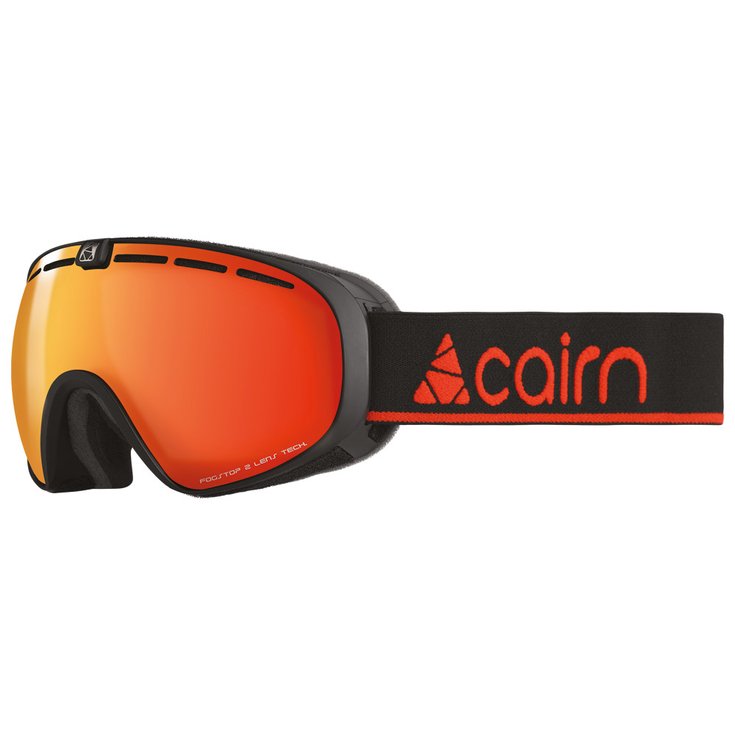 Cairn Masque de Ski Spot Mat Black Orange Mirror OTG Spx 3000 Ium Profil