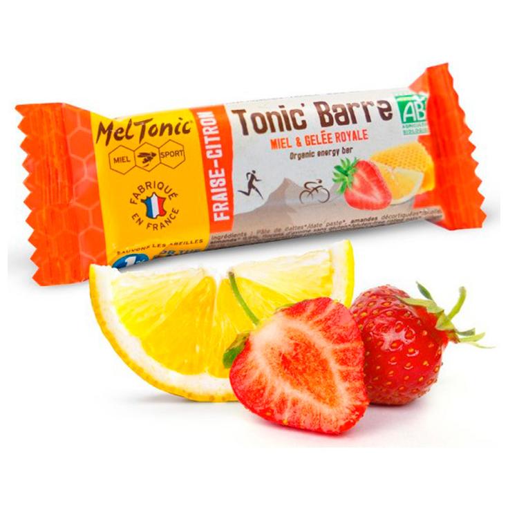 Meltonic Energy bar Tonic Barre Bio 25 g. Fraise Citron Overview