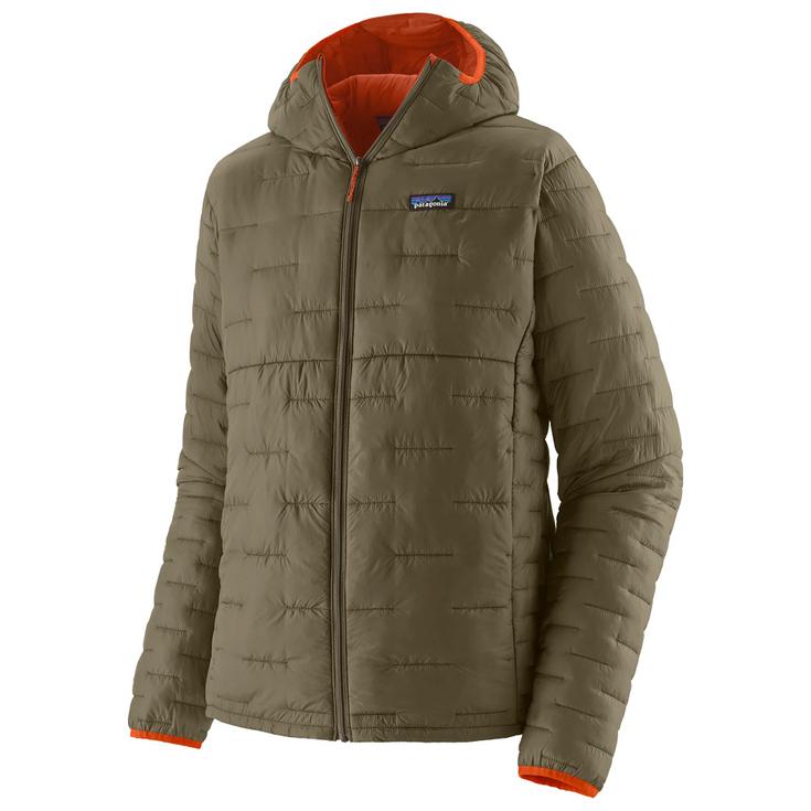Patagonia Piumino Micro Puff Hoody M's Bassin Green Presentazione