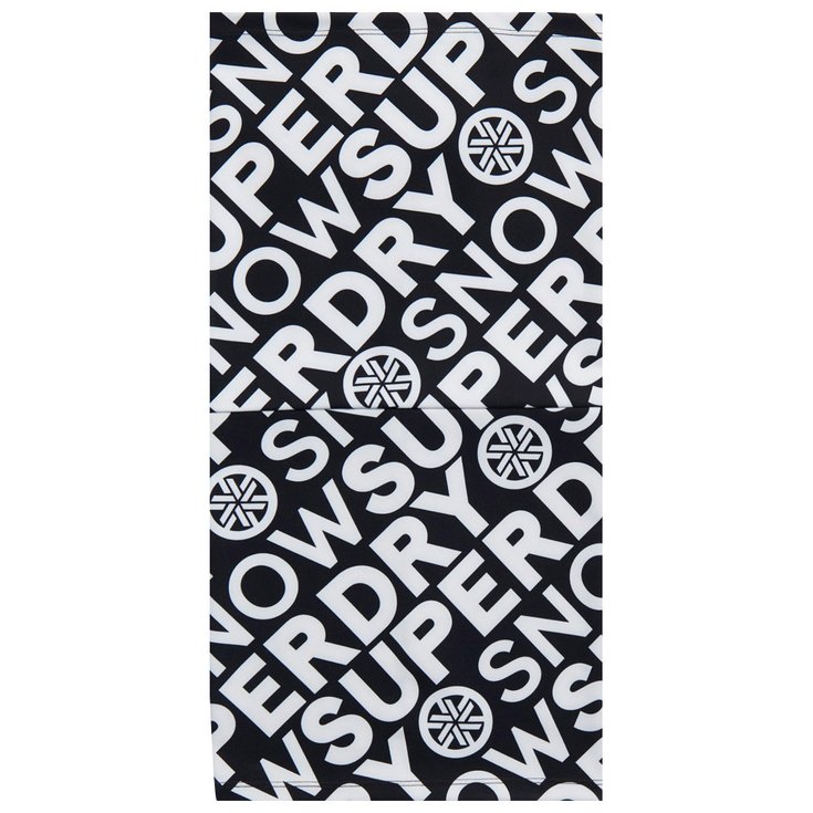 Superdry Neck warmer Snow Tube Superdry Monogram Black Overview