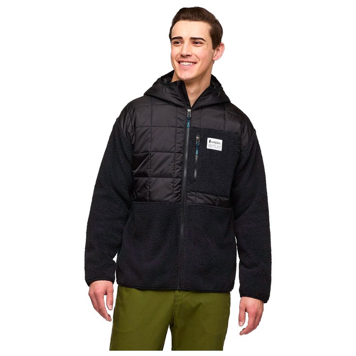 Cotopaxi Pile Trico Hybrid Hooded Jacket Black Presentazione