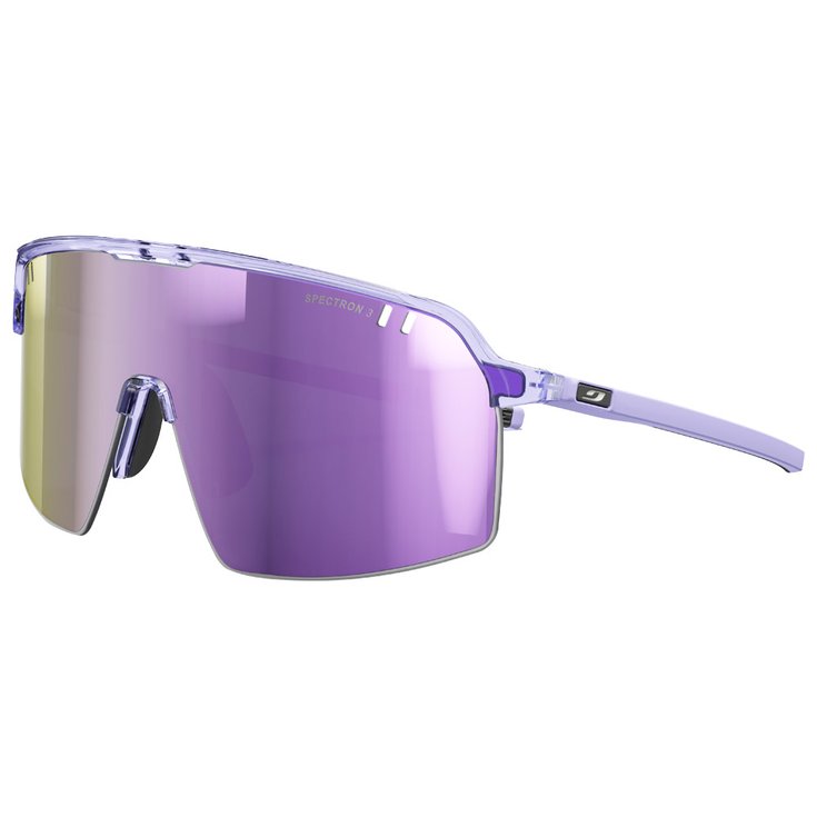 Julbo Lunettes de soleil Intensity Translucide Brillant Violet Clair Spectron 3 Présentation