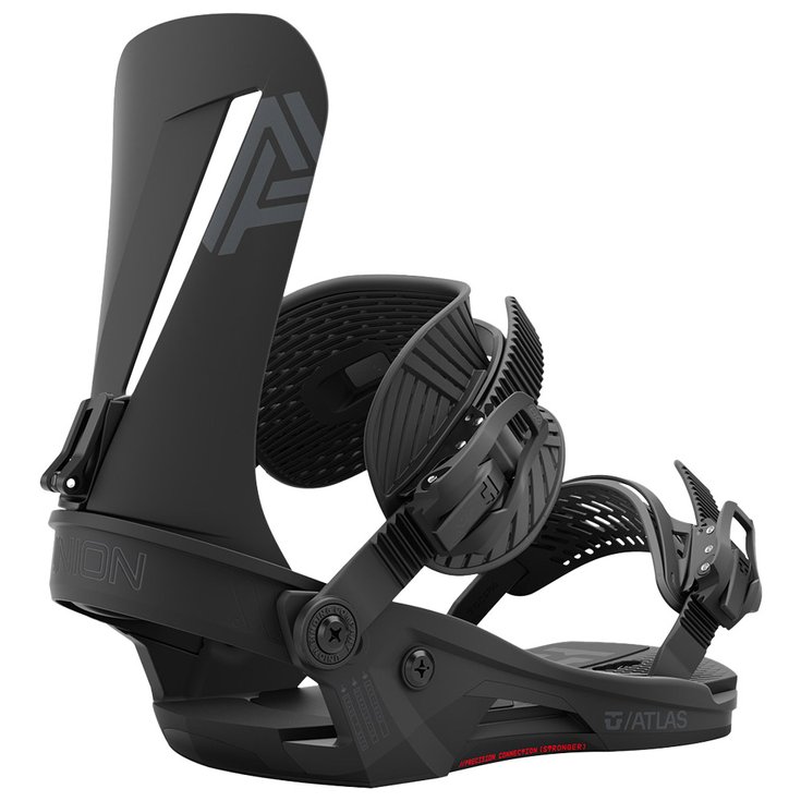 Union Attacchi Snowboard Atlas Black Presentazione