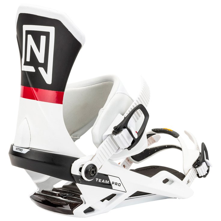 Nitro Snowboard Binding Team Pro White Overview