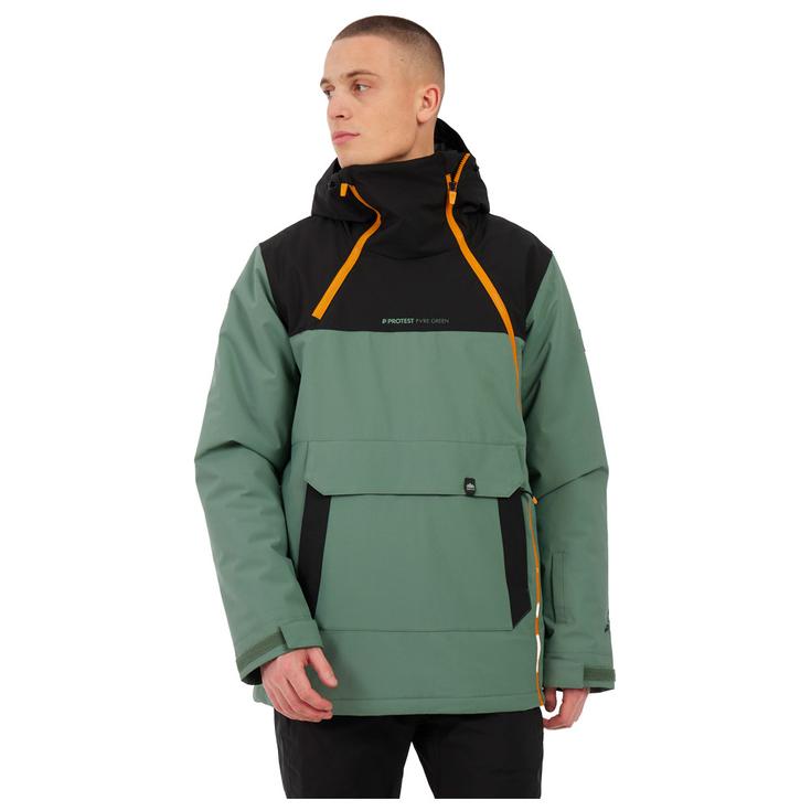 Protest Ski Jacket PrtLado Snow Jacket Aspen Green Overview