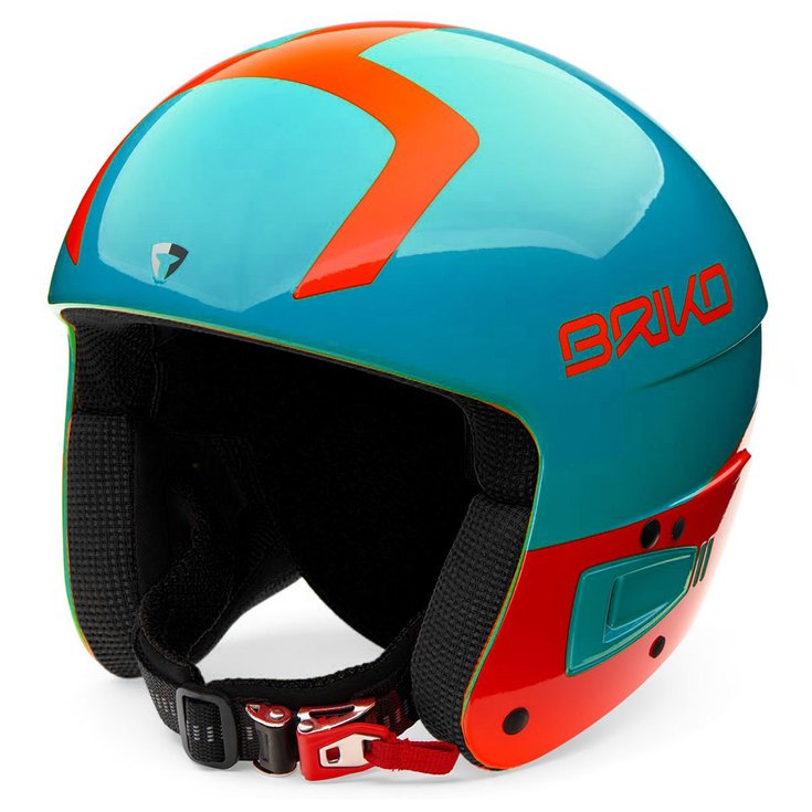 Briko Helmet Vulcano Fis 6.8 Shiny Blue Orange Overview