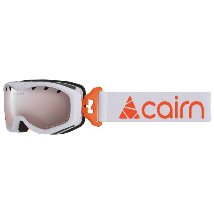 Cairn Goggles Rush Shiny White Orange Spx Overview