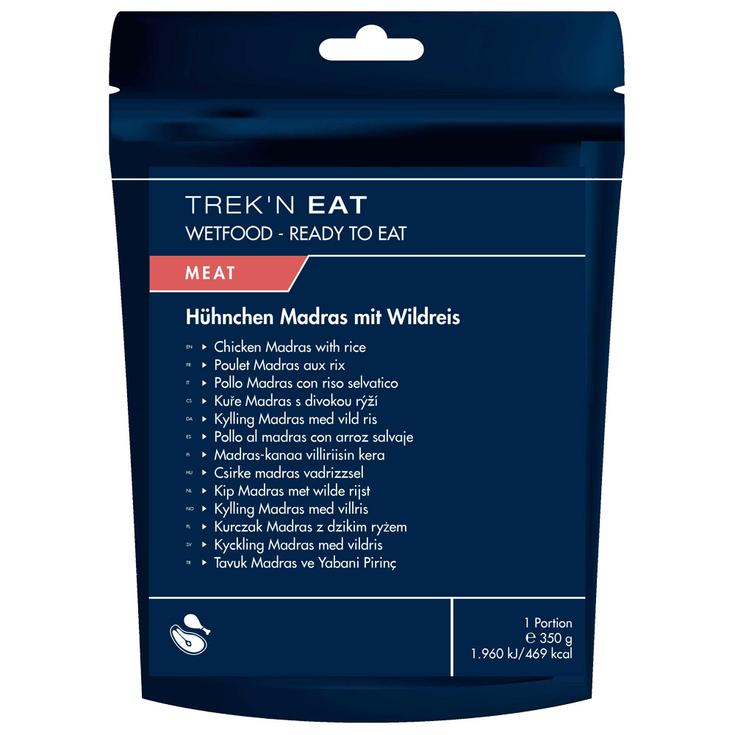 Trek'n Eat Poulet Madras Avec Riz 350 g. 