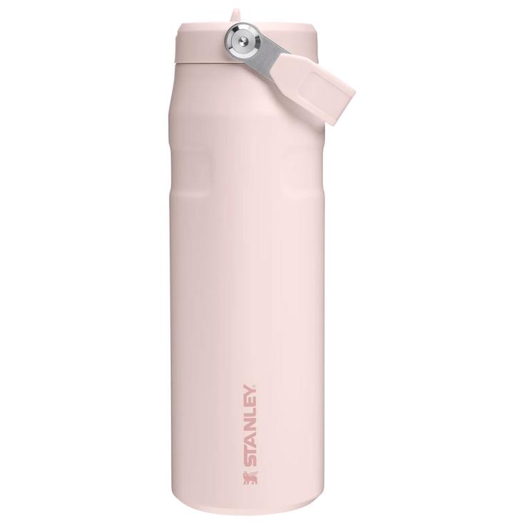 Stanley Trinkflasche The Iceflow Bottle Flip Straw 0.07L (24Oz) Rose Quartz Präsentation
