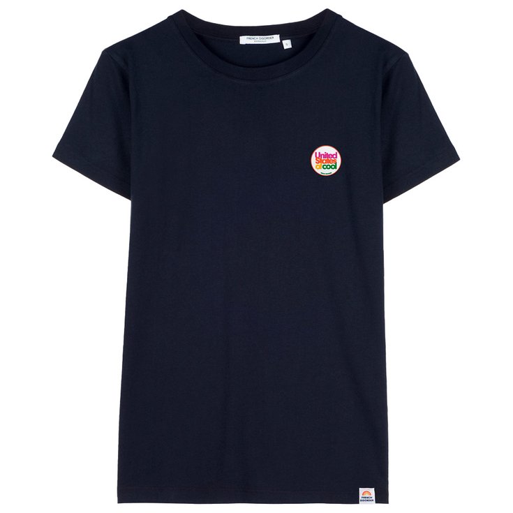 French Disorder T-Shirt Alex Us Cool Navy Präsentation