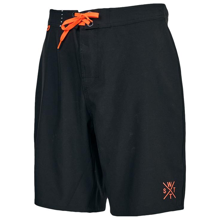Watts Boardshort Rbondi Black Fluo Orange Presentazione