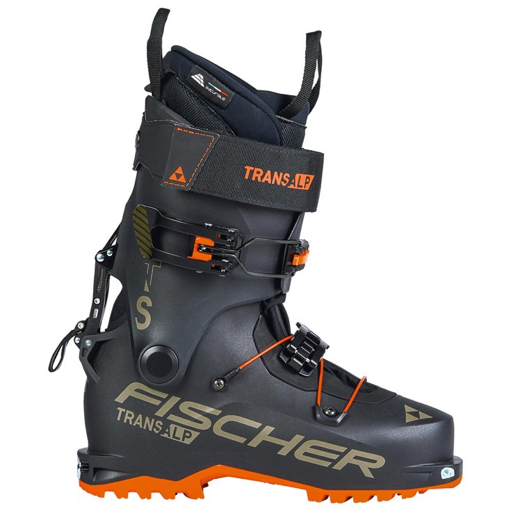 Fischer Chaussures de Ski Randonnée Transalp Ts Black Black Présentation