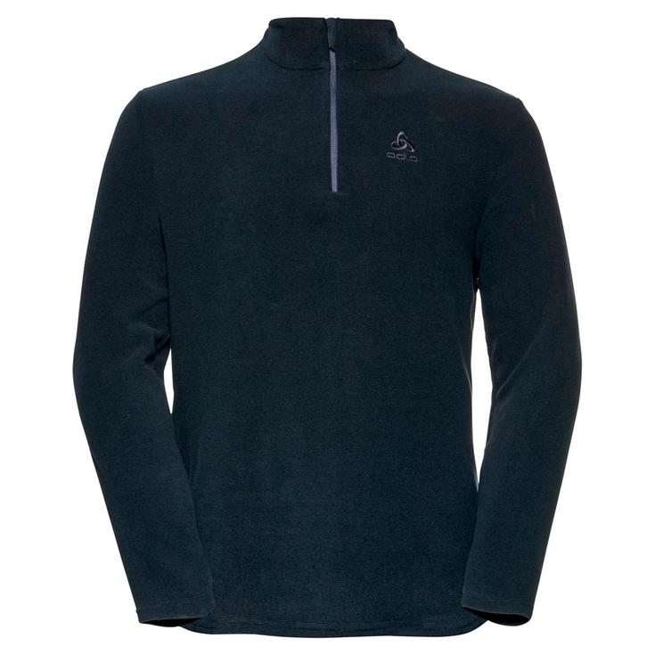 Odlo Roy Mid Layer 1/2 Zip Dark Sapphire Black Stripe 