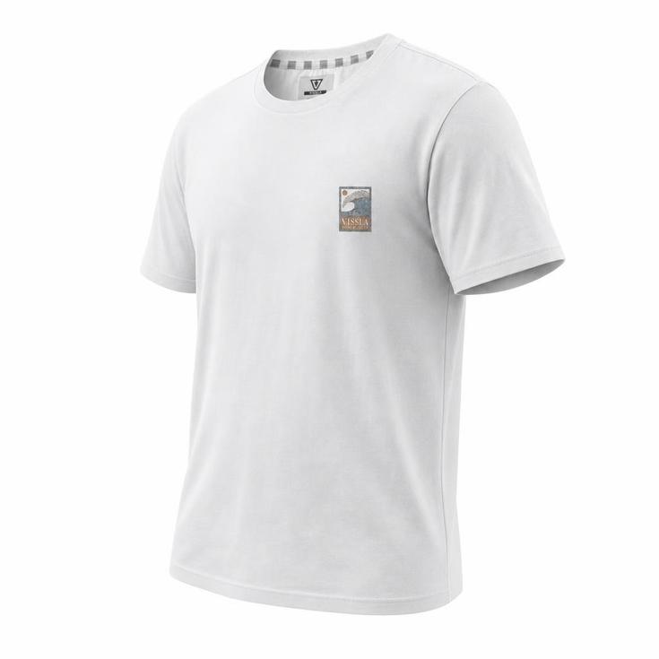 Vissla Tee-shirt Peaky Short Sleeve White Présentation