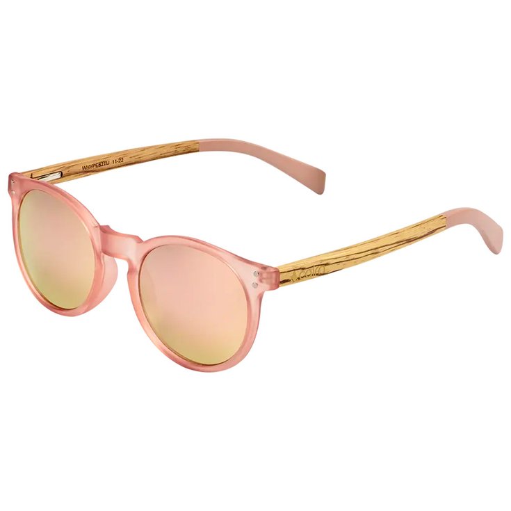Cairn Sunglasses Hype Mat Transparent Powder Pink Wood Overview
