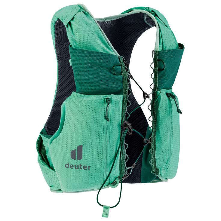 Deuter Gilet da trail Traick 9 SL Spearmint Seagreen Presentazione