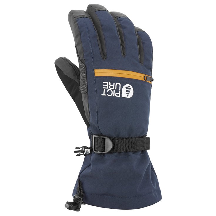 Picture Handschuhe Kincaid Gloves B Dark Blue Präsentation