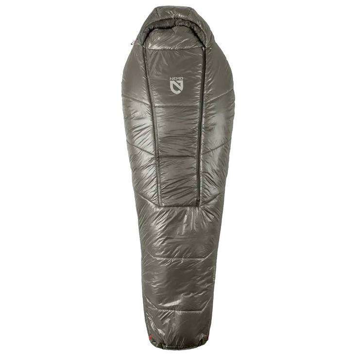 Nemo Schlafsack Soul 15/25 Smokey Olive Fog Spicy Orange Präsentation