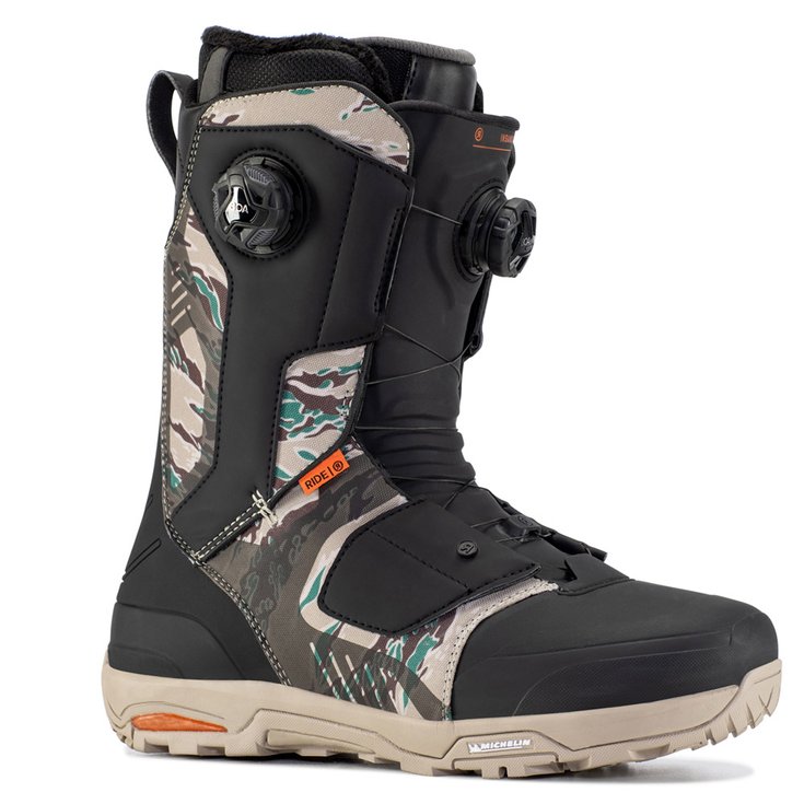 Ride Boots Insano Tiger Camo Black Voorstelling