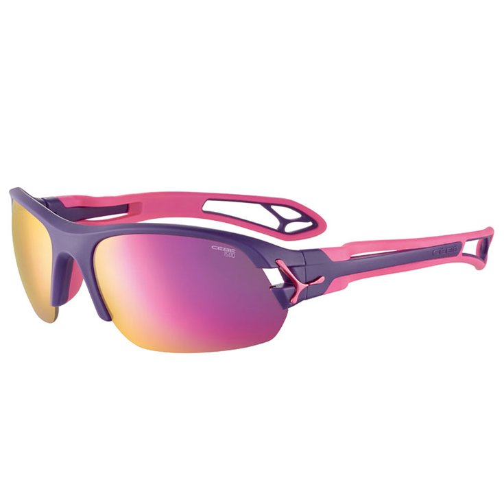 Cebe Sunglasses S'pring Matt Purple Pink Zone Grey Pink Af + Zone Clear Overview
