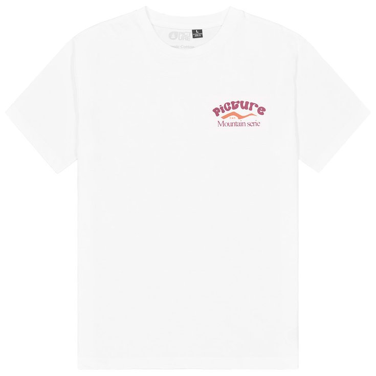 Picture Camiseta D&S Dolomiti Tee Shirt Natural White Presentación