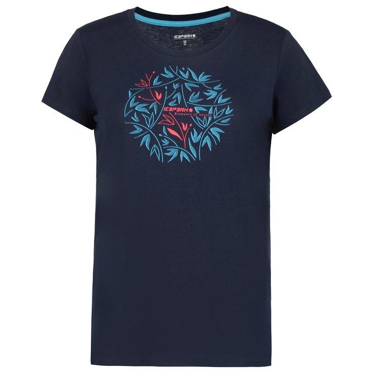 Icepeak Tee-shirt de rando Belcher Bleu Fonce Présentation