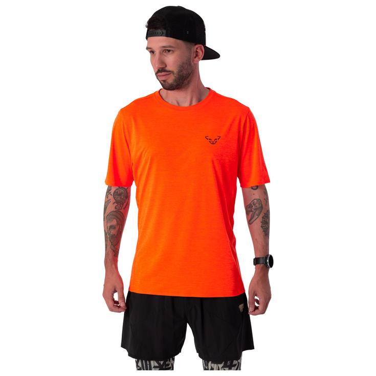 Dynafit Trail T-Shirt Trail T-Shirt Ultra Orange Präsentation