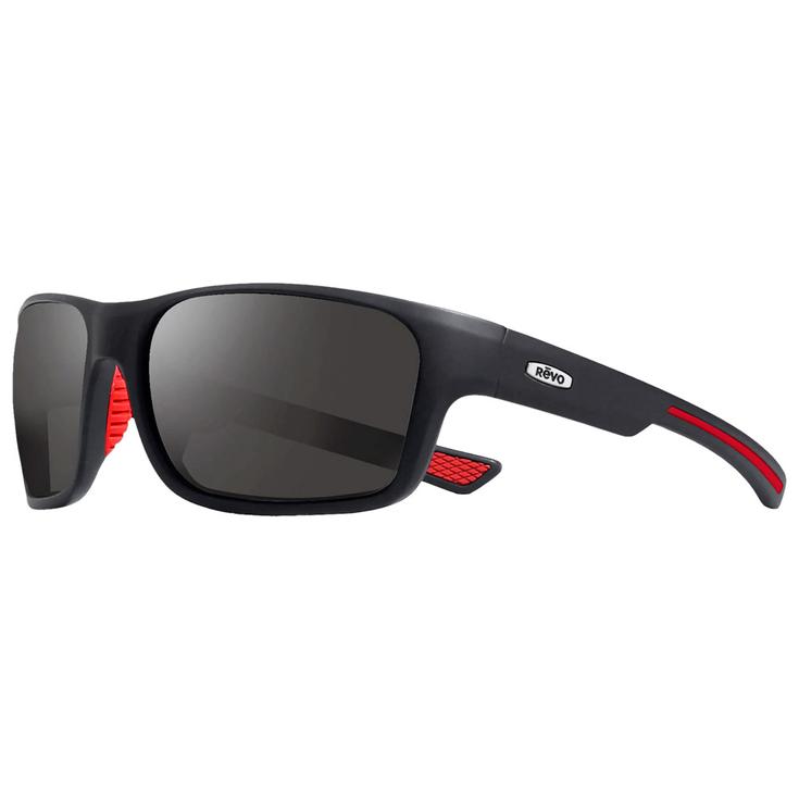 Revo Zonnebrillen Pointe Matte Black Serilium Graphite Polarized Voorstelling