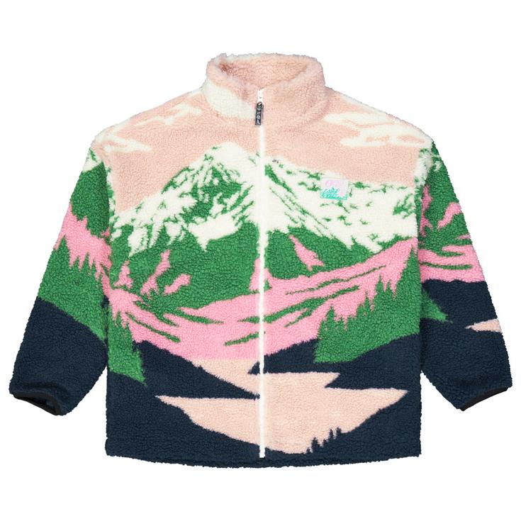 Picture Fleece Nyss Zip Fleece Cloudy Landscape Women Overview