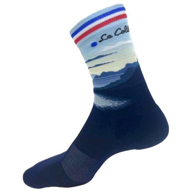 Le Colibri Frenchy Trailschoenen Aurore Blanc Bleu Voorstelling