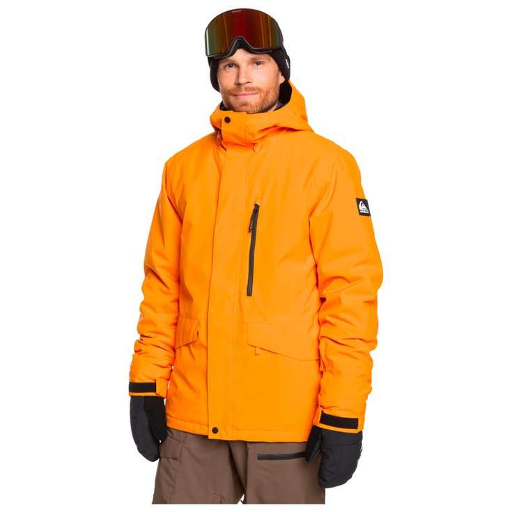 Quiksilver Skijacke Mission Solid Orange Pepper Präsentation