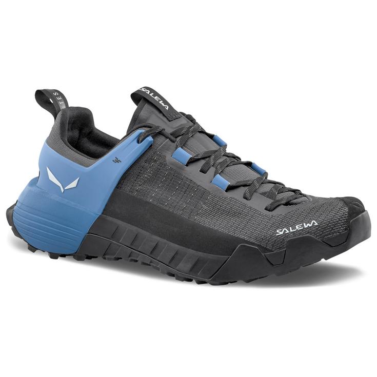 Salewa Chaussures d'approche Wildfire Nxt W Onyx Morning Blue Présentation