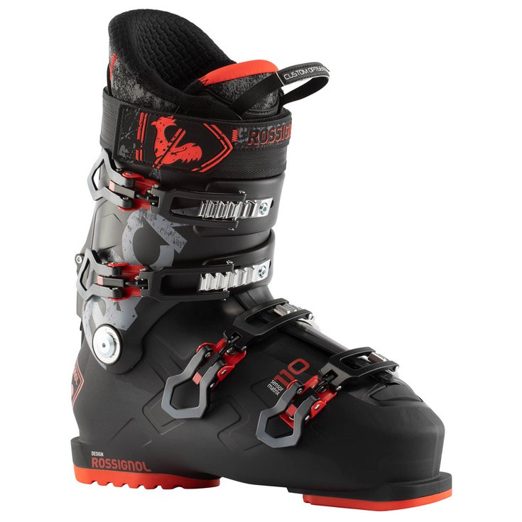 Rossignol Chaussures de Ski Track 110 Black Red Présentation