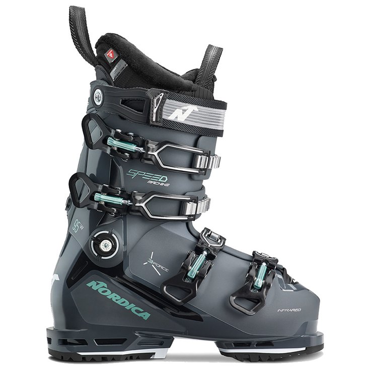 Nordica Chaussures de Ski Speedmachine 3 95 W Gw Anthracite Black Green 