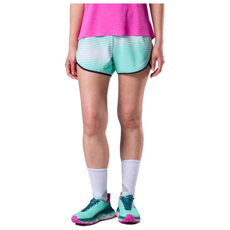 Rossignol Pantaloncini da trail W Sapa Short White Line Fogg Presentazione