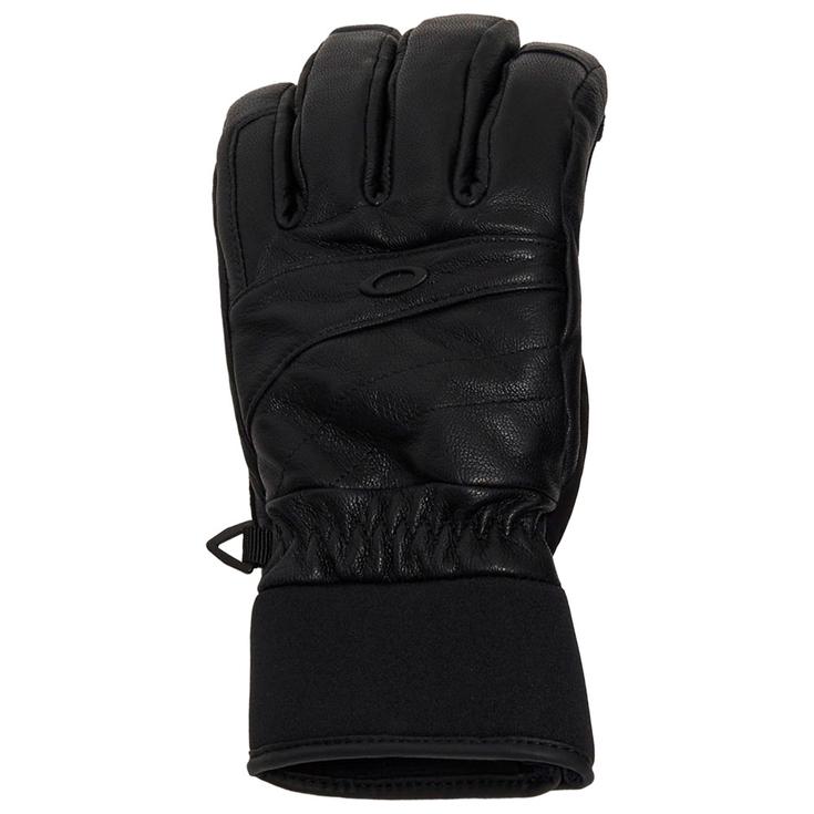 Oakley Guantes Women Peak Leather Gloves Blackout Presentación