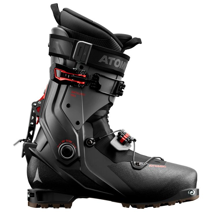 Atomic Scarponi da sci alpinismo Backland Pro Black Limestone Red Presentazione
