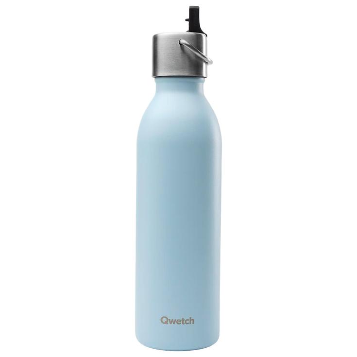 Qwetch Kantine Active 600 ml (Bouchon Sport) Matt Pastel Bleu Voorstelling