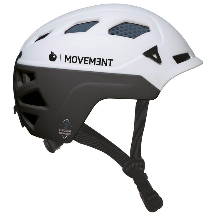 Movement Helmet 3Tech Alpi Honeycomb White Black Blue Overview