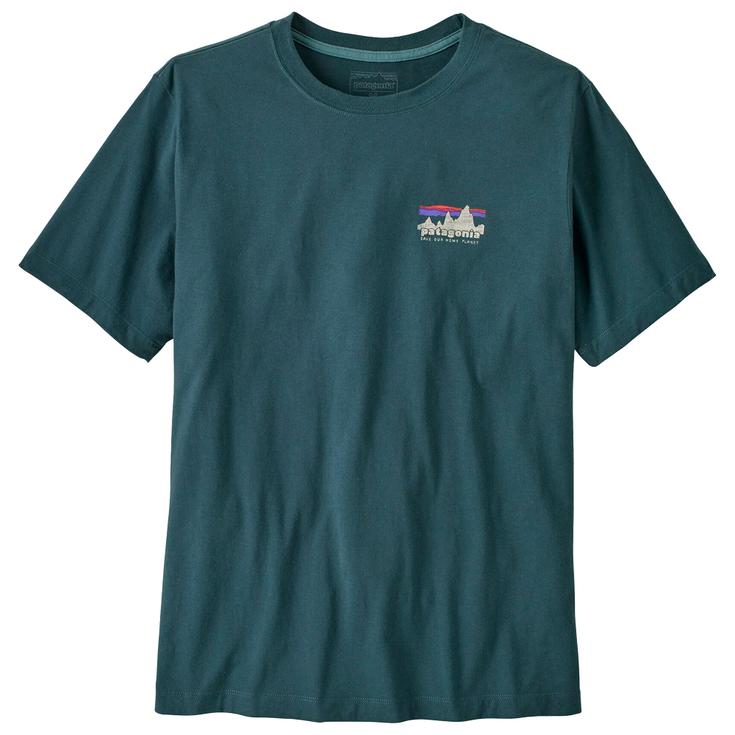 Patagonia T-Shirt '73 Skyline Summit Blue Präsentation