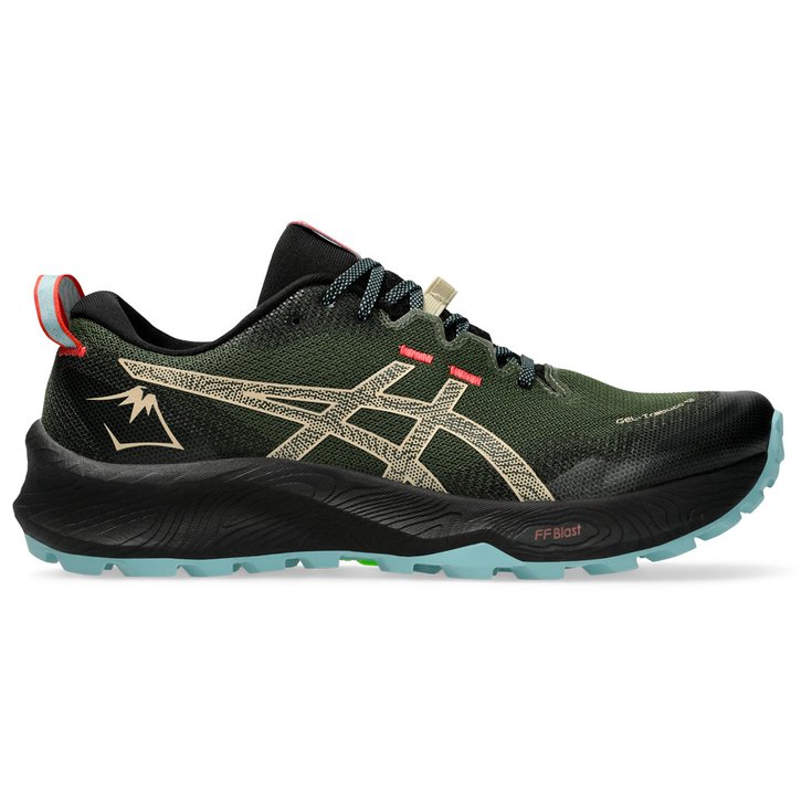 Asics Botas de trail Gel-Trabuco 12 Smog Green Feather Grey Presentación
